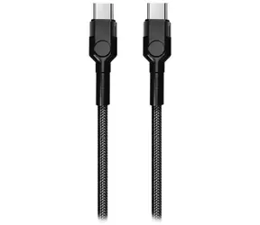 Colorway černá / Datový kabel / USB-C - USB-C / 60W (3A) / 1 m