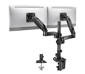 Huanuo HNDS8 / Držák pro 2 monitory / 13-32" / VESA 75x75-100x100 / nosnost 9 kg
