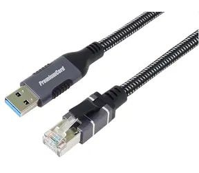 PremiumCord Ethernetový adaptér USB-A - RJ45 / Síťový kabel / 10/100/1000 Mbit / 2 m