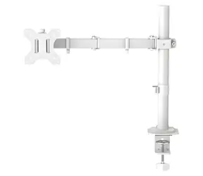 Hama Stolní držák pro 1 monitor 35" bílá / Stolní držák / 1 rameno / VESA 75x75-100x100 / nosnost 12 kg