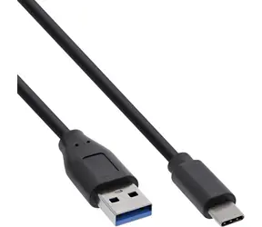 InLine USB-C - USB-A 1,5m černá / Kabel / USB 3.2 Gen 2 / 10 Gbit/s