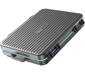 Orico PHCD-3-BK-BP černá / Pouzdro na paměťové karty / 12x SD / 12x microSD