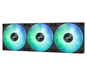 ASUS LC 360 ARGB černá / Komplet vodního chlazení CPU / 360 mm / 3x 120mm / 800-1800 RPM / ARGB