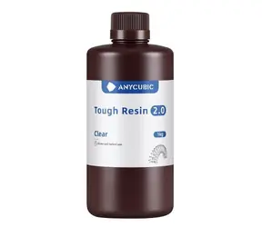 Anycubic UV Tough Resin 2.0 čirá / Pryskyřice pro 3D tisk / LCD/DLP / 405 nm / Houževnatá