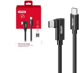 Unitek C14094ABK01-5M černá / Kabel USB-C / USB-C (M) - USB-C (M) / 5 m