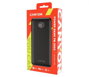 CANYON PB-2002 20000 mAh černá / Powerbanka
