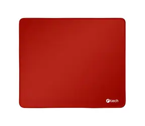 C-TECH MP-01 červená / Podložka pod myš / 320x270x4mm / obšité okraje