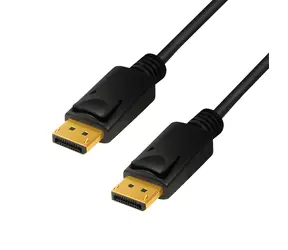 LogiLink DisplayPort 1.4 černá / Kabel DisplayPort / 1 m / 8K/60 Hz