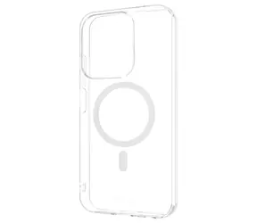 FIXED MagStory AntiUV čirý pro Xiaomi Redmi 15C / Kryt / MagSafe / TPU / AntiUV