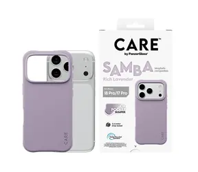 PanzerGlass CARE Samba Rich Lavender / Kryt / Apple iPhone 17/18 Pro / MagSafe / TPU