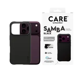PanzerGlass CARE Samba černá / Kryt / Apple iPhone 17 Pro / MagSafe / TPU