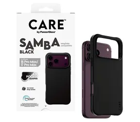 PanzerGlass CARE Samba černá / Kryt / Apple iPhone 17 Pro Max / MagSafe / TPU