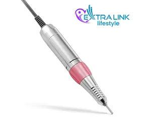 Extralink Nail Drill 202 růžová / Fréza na nehty / 65 W / až 35 000 ot/min