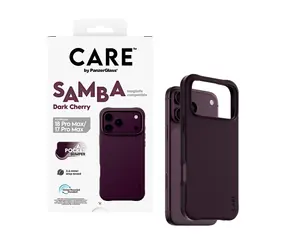 PanzerGlass CARE Samba Deep Purple / Kryt / Apple iPhone 17/18 Pro Max / MagSafe / TPU