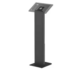 Neomounts FL15-628BL1 černá / Podlahový stojan na tablet / uzamykatelný / nosnost 3 kg / univerzální / ocel