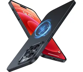 Torras SlimFit-Mag černá / Ochranný kryt pro Apple iPhone 15 / MagSafe