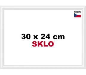 BFHM bílý / Rámeček / plastový / 30 × 24 cm