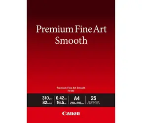 Canon FA-SM2 Premium Fine Art Smooth bílý / Fotopapír / matný / A4 / 310 g/m2 / 25 ks