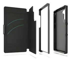 Gear4 D3O Oxford Eco pro Samsung Galaxy Note10 černá / Pouzdro / D3O ochrana / 2 sloty na karty