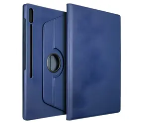Ochranné pouzdro Smart pro Samsung Galaxy Tab S9 Ultra tmavě modré / Pouzdro / TPU a ekokůže / Funkce stojánku