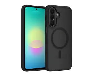 Crong Hybrid Matte Magnetic černá / Ochranný kryt / Samsung Galaxy A27 5G / MagSafe