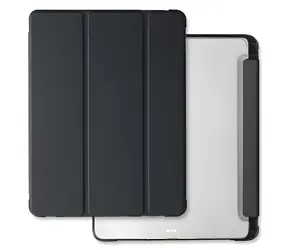 Mercury Clear Back Cover černá / Pouzdro / iPad Pro 11" (2024) / průhledné se stojánkem