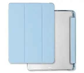 Mercury Clear Back Cover světle modrá / Pouzdro / iPad Pro 11" (2024) / průhledné se stojánkem