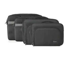 4smarts Target Eco Slim 13-14" černá / Brašna na notebook / RPET / hydrofobní úprava