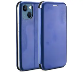 Beline Book Magnetic Apple iPhone 15 modrá / Pouzdro / Typu kniha / Magnetické / TPU, umělá kůže