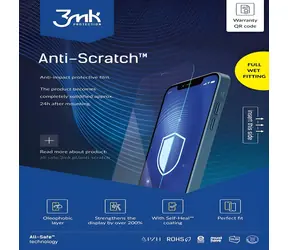 3mk All-In-One Anti-Scratch ochranná fólie / Ochranná fólie / Dry & Wet Fitting / balení 5 ks, cena za 1 ks