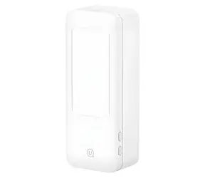 USAMS ZB265 bílá / Držák na telefon / LED lampa / Bluetooth ovladač / Skládací stativ / 1000 mAh