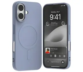 Mercury Semi-Silicone MagSafe pro iPhone 16 levandulová / Kryt / Silikonový / MagSafe