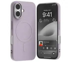 Mercury Semi-Silicone MagSafe iPhone 16 6,1" fialová / Pouzdro / Silikonové / MagSafe