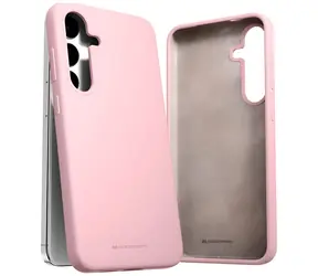 Mercury Silicone pouzdro pro Samsung Galaxy S24+ (S926) Pink Sand / Pouzdro na mobil / Silikonové
