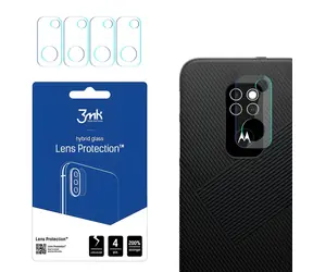 3mk Lens Protection pro Motorola Defy 2021 / Sklo na fotoaparát / hybridní / 0,16 mm / 4 ks