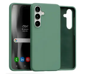 Mercury Silicone pouzdro pro Samsung Galaxy S25+ (S936) zelená / Pouzdro / Silikonové