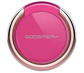 Mercury Ring úchyt na mobil růžovo-zlatá / Držák na telefon / otočný 360°
