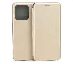 Beline Book Magnetic Realme C51 zlatá / Pouzdro / Peněženkové, magnetické zavírání / Umělá kůže