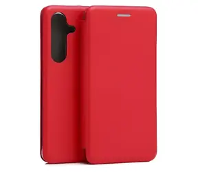 Beline Book Magnetic Case pro Samsung Galaxy S24 červená / Pouzdro / Flipové / Peněženka / Magnetické zavírání