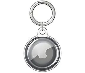 Mercury pouzdro pro Apple AirTag černá / Pouzdro / TPU / s kroužkem a karabinou