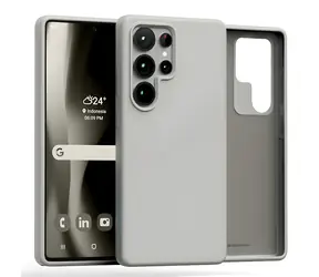 Mercury Silicone Case Galaxy S25 Ultra kamenná / Kryt / Silikonový