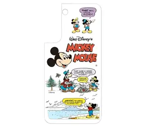 Samsung Frame Cover panel Disney Mickey bílá / Výměnný panel / Galaxy S22+