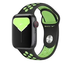Apple Watch Nike Sport Band 38/40/41mm černo-limetková / Sportovní pásek pro Apple Watch / 130–200 mm