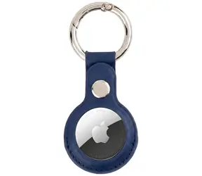 Mercury kožené pouzdro pro Apple AirTag tmavě modrá / Pouzdro / kožené / pro Apple AirTag
