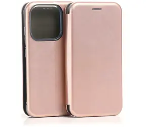 Beline Book Magnetic pouzdro pro Xiaomi 17 růžovozlaté / Kryt / knížkové / magnetické