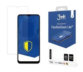 3mk FlexibleGlass Lite pro Realme C31 / Hybridní ochranné sklo / 0,16 mm / Antibakteriální / 6H