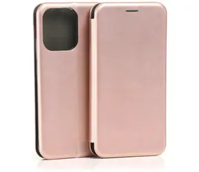Beline Book Magnetic růžovozlatá / Pouzdro / Oppo Reno 15 / Magnetické zavírání