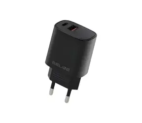 Beline BLN2CB30 černá / Síťová nabíječka / GaN / USB-C PD 3.0 + USB-A QC 3.0 / 30 W