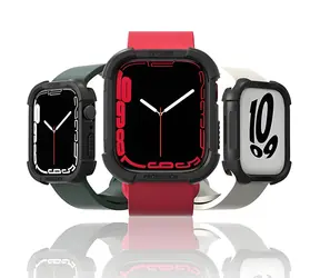 Araree Flexield černá / Ochranné pouzdro / Apple Watch 41mm / TPU / Bezdrátové nabíjení