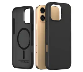Araree Typo Skin M iPhone 16 Pro Max černá / Kryt / MagSafe / Silikon